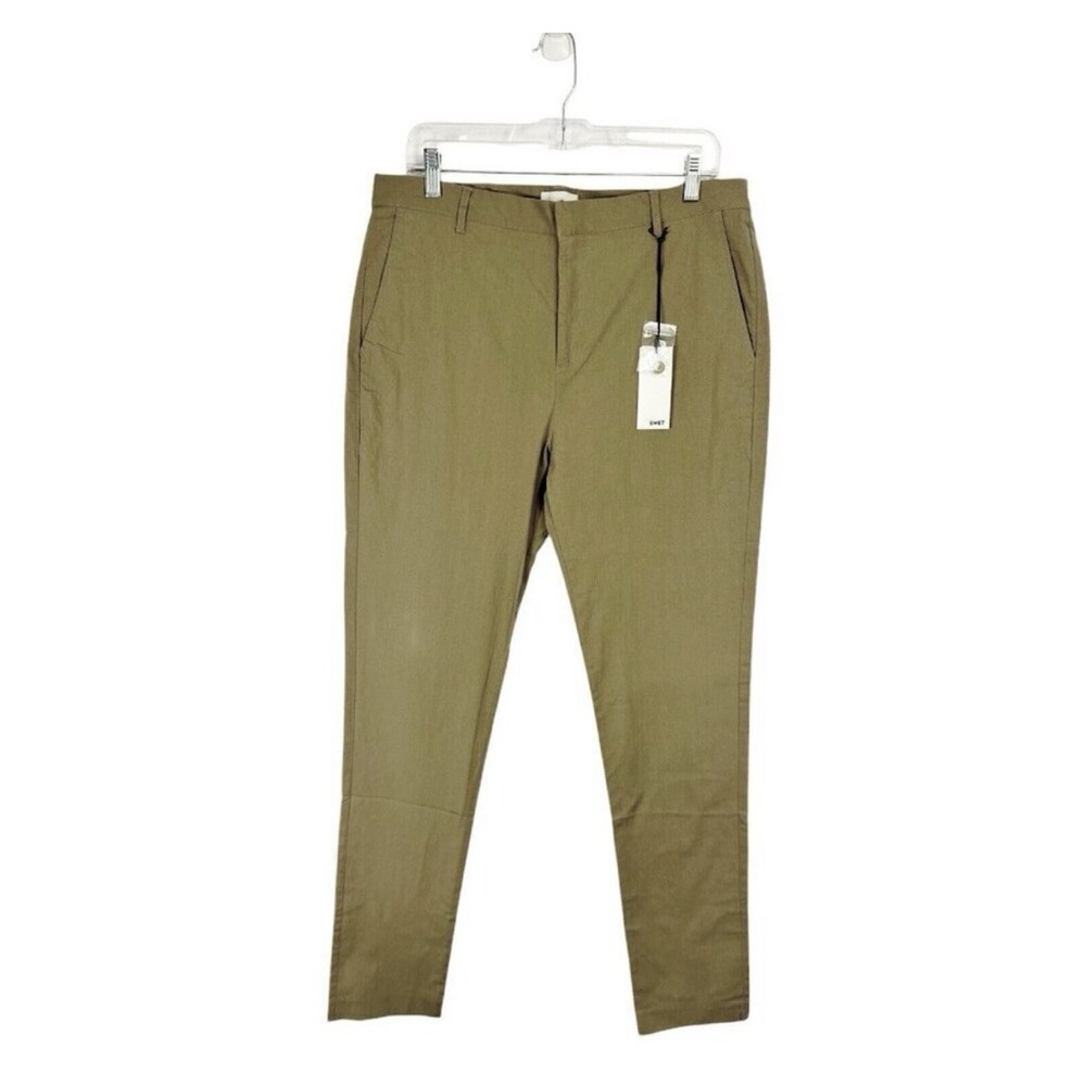 Swet Tailor Men's 34X34 Military Officers Pants Khaki Tan New